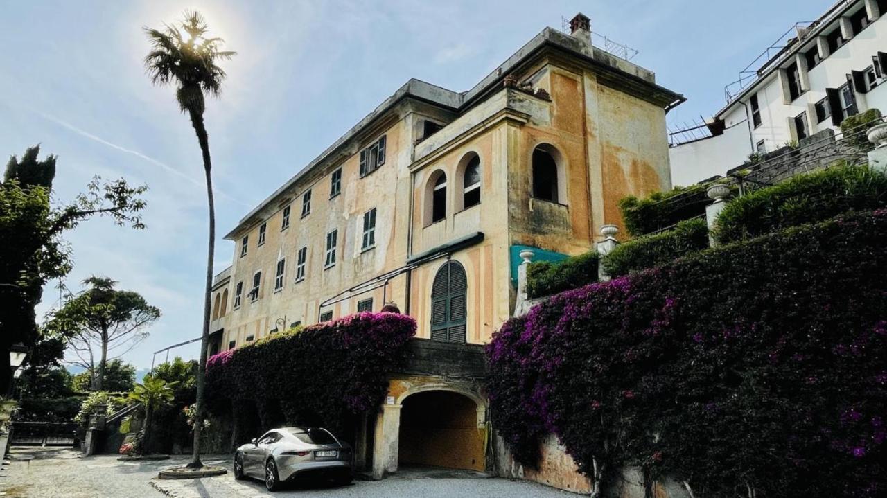 Attico San Faustino: Beachfront Villa with Panoramic Sea Views Rapallo Exterior photo